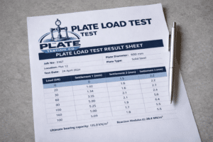 Understanding Plate Load Test for Bearing Capacity of Soil Reports